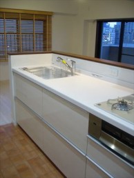 奥様ご希望の対面キッチンに 奥様ご希望の対面キッチンに